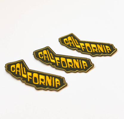 Union Made - California State Embroidered Iron on Patch