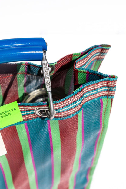 Puebco - RECYCLED PLASTIC STRIPE BAG - Square