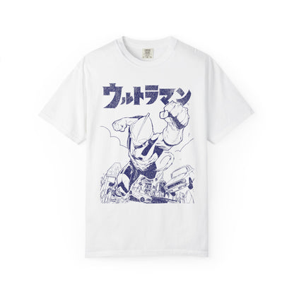 Unique Ultraman Vintage Graphic Tee.