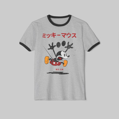 Vintage Style Japanese Mickey Ringer Tee