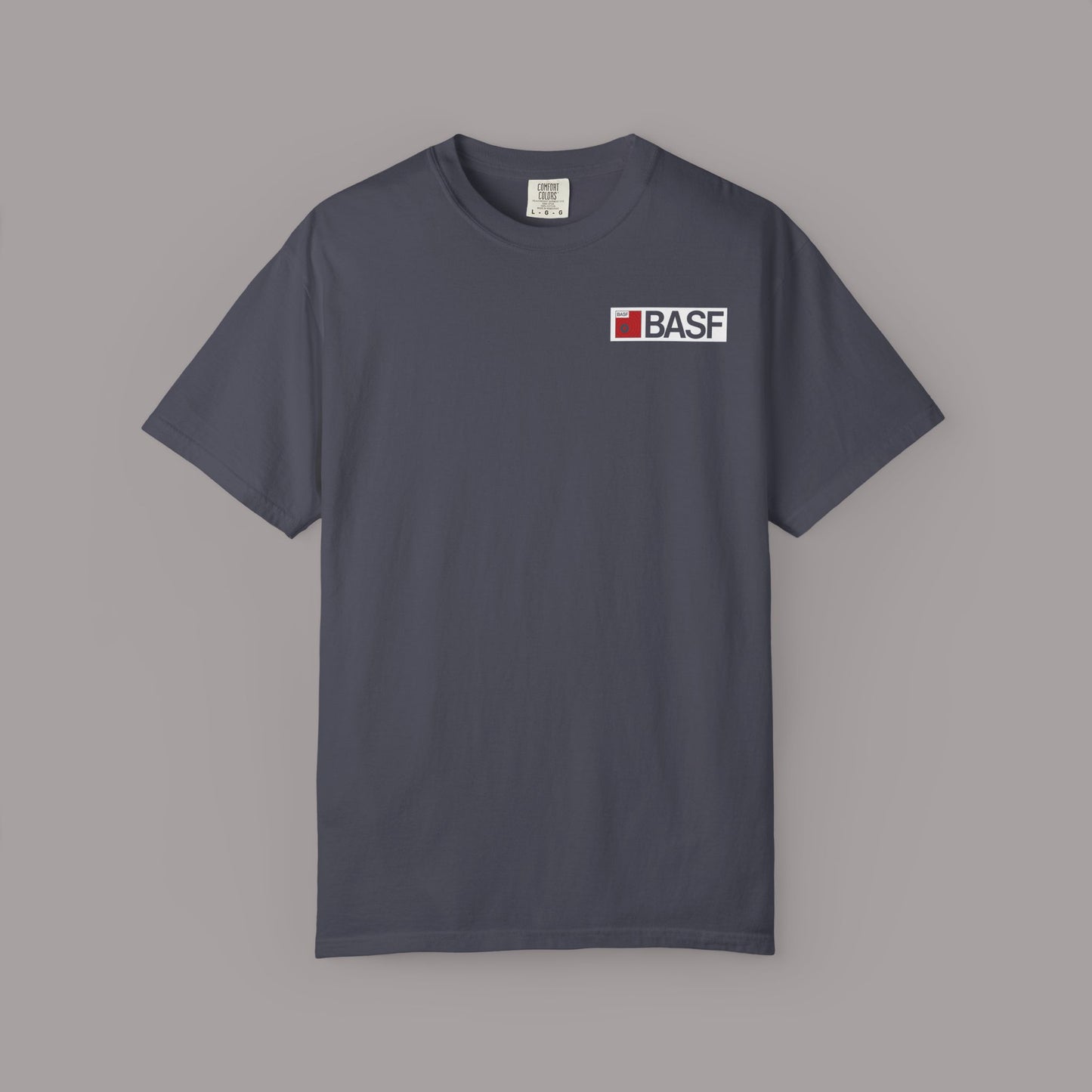 Vintage BASF 90 Retro Cassette Label Graphic Tee