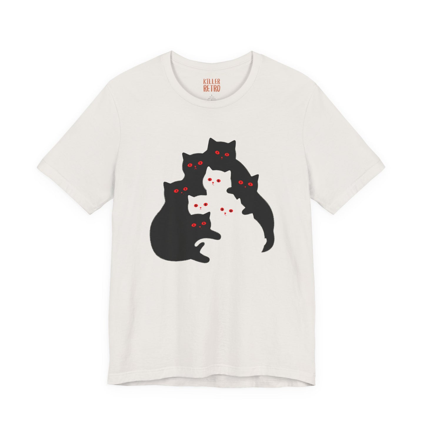 Cute Cat Family Unisex Jersey Tee