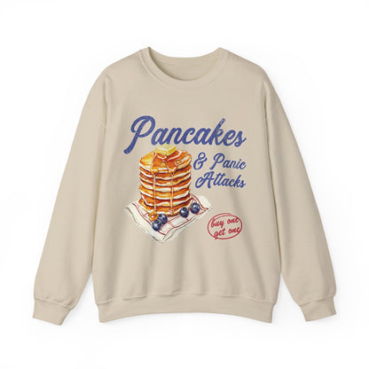 Retro Pancakes & Panic Attacks Sweatshirt