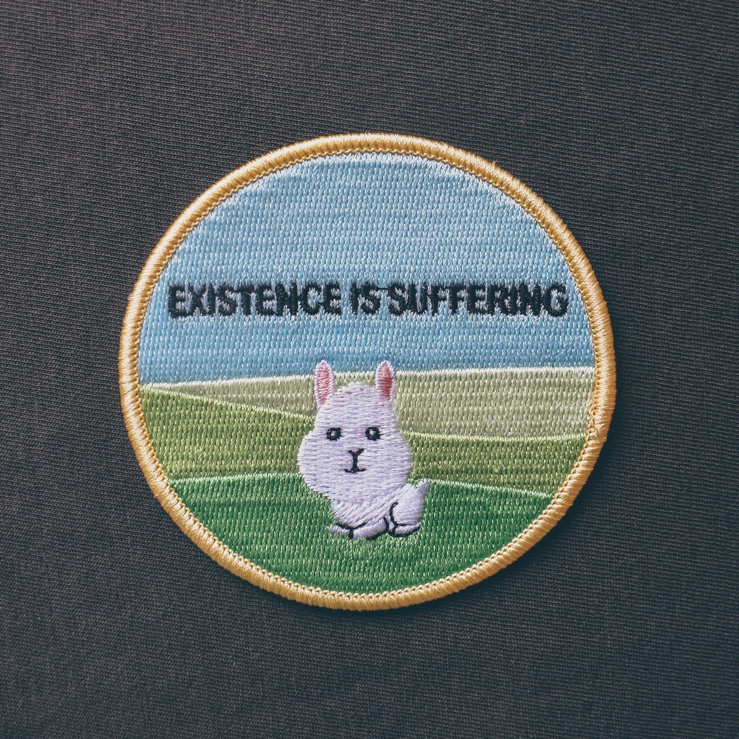 Existence is Suffering (Iron-On Patch)