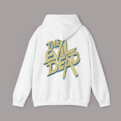 The Evil Dead Retro Logo Pullover Back Print Hoodie