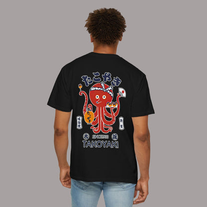 Japanese Street Food Takoyaki Octopus Graphic Tee