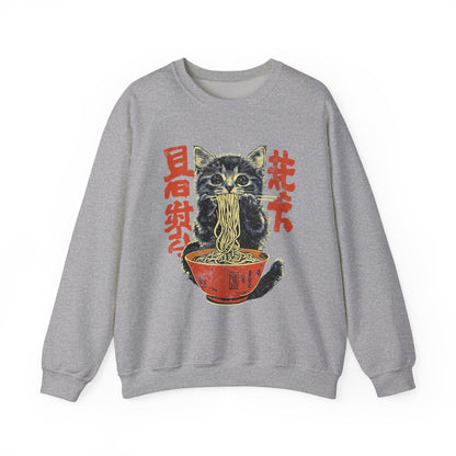 Cat Noodle Lover Crewneck Sweatshirt