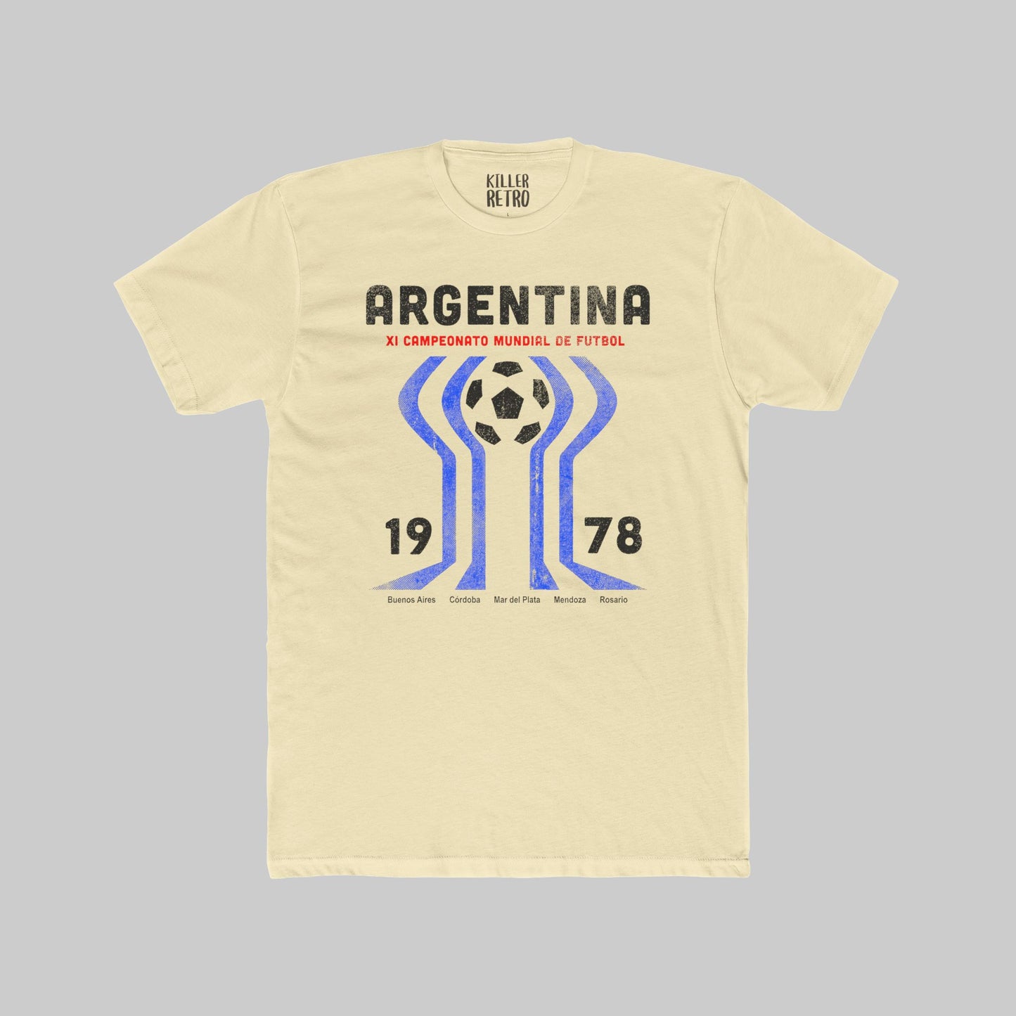 Argentina 1978 Vintage Soccer Tee