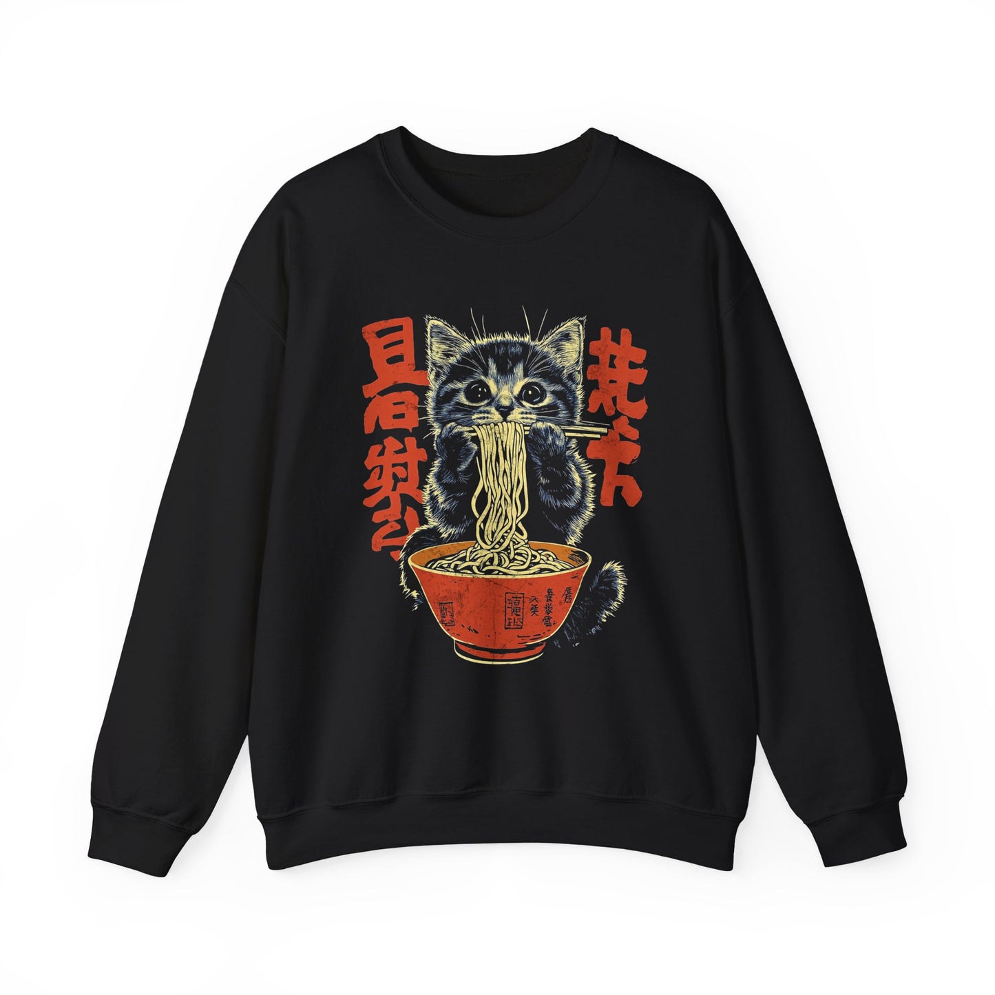 Cat Noodle Lover Crewneck Sweatshirt