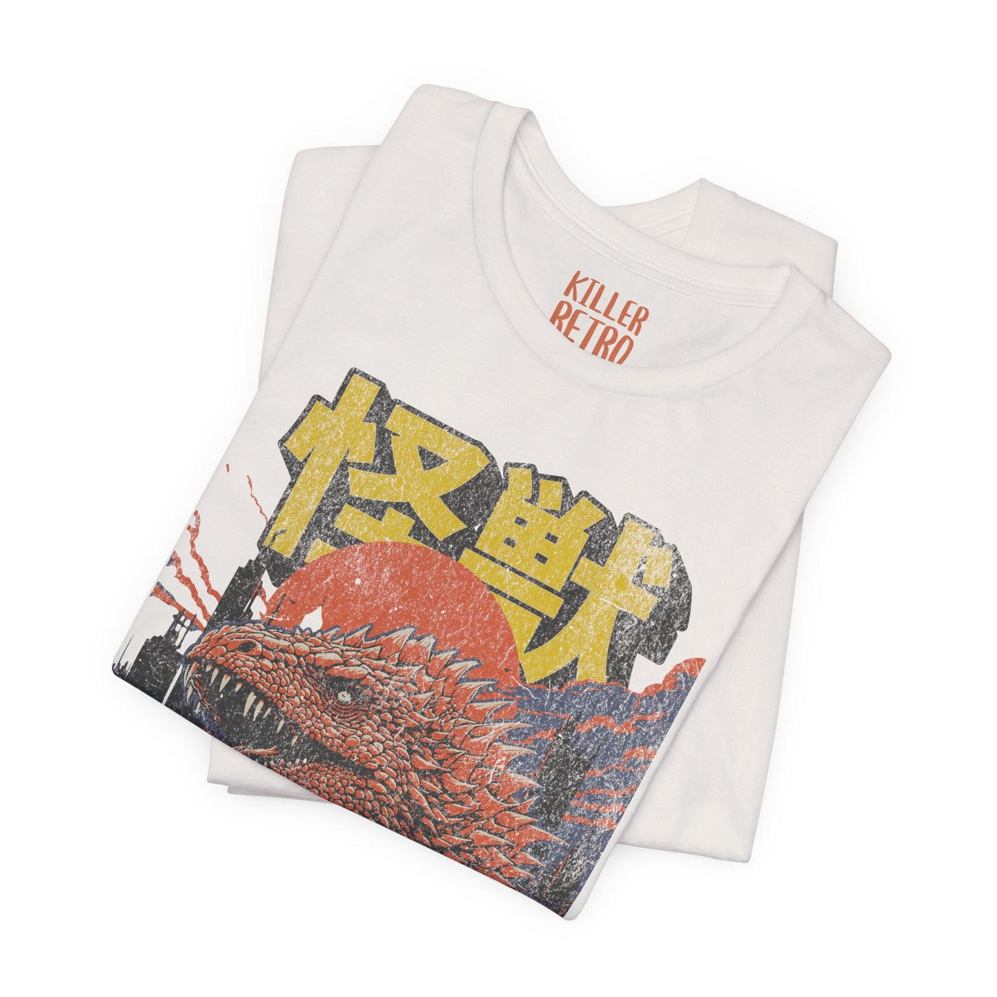 Retro Kaiju Monster Japanese Graphic Tee