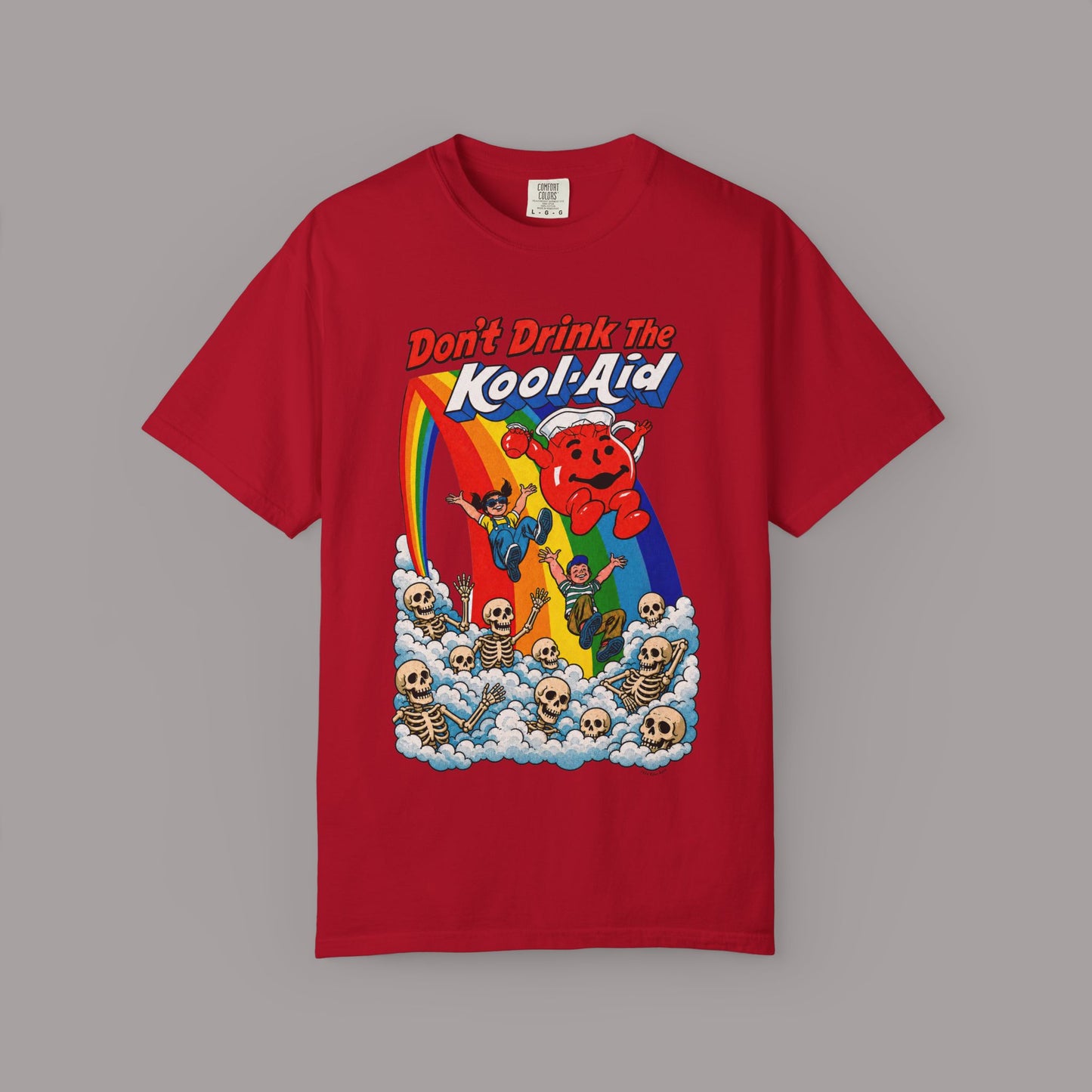 Retro Don't Drink The Kool-Aid Parody T-shirt
