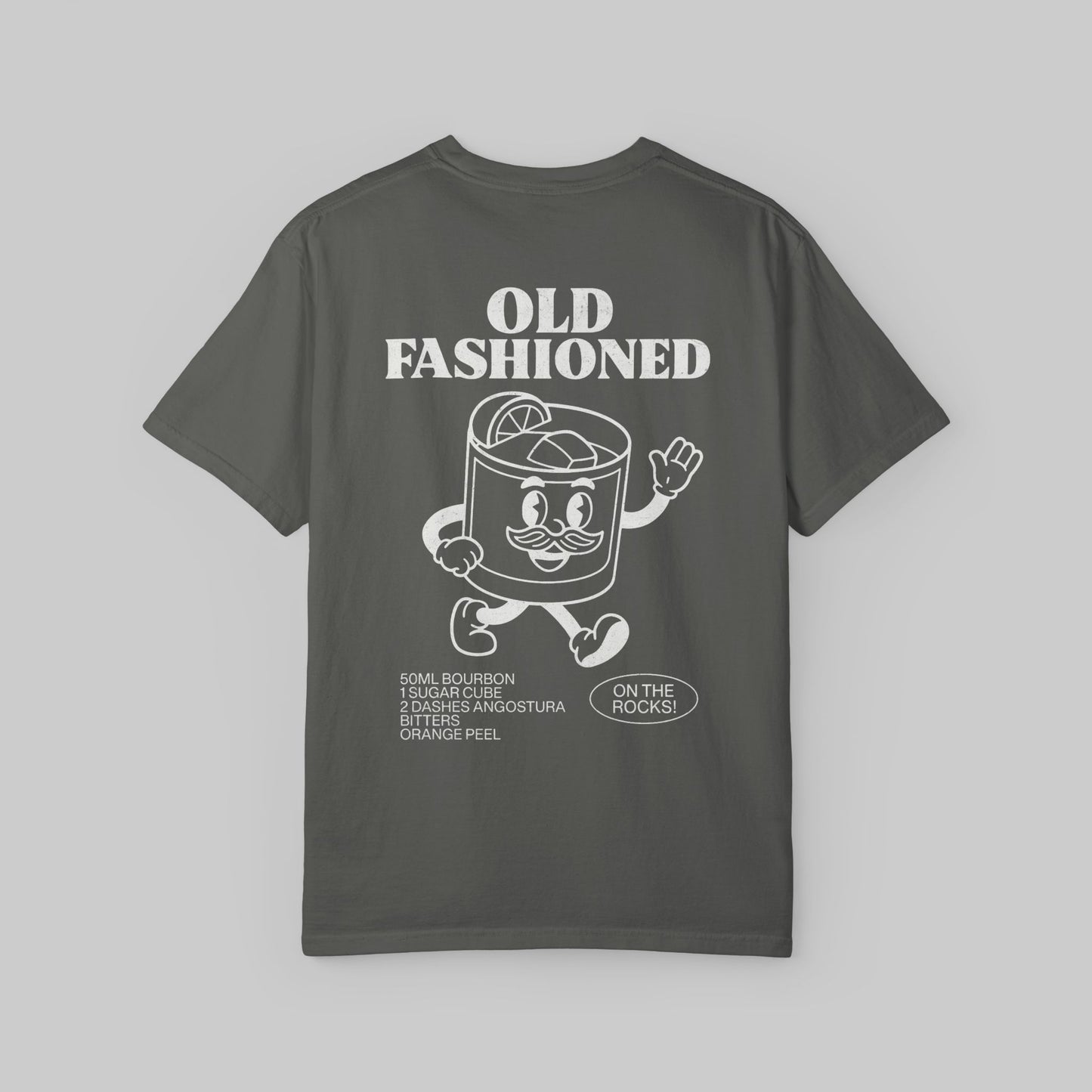 Retro Old Fashioned Cocktail Tee