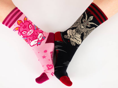 FootClothes LLC - Evil AF Baphomet Socks