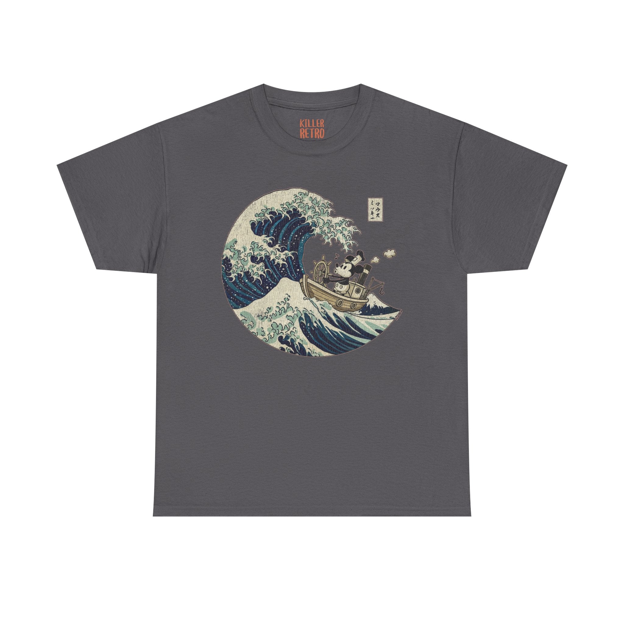 Mickey Mouse Great Wave of Kanagawa t-shirt – KILLER RETRO