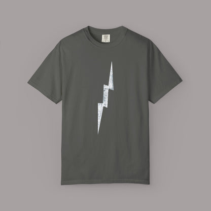 Distressed Lightning Bolt Tee