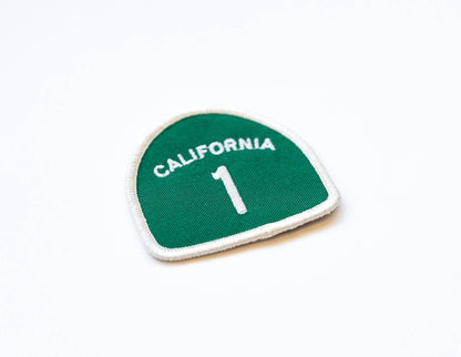 Union Made - Califonria Pacific Coast Highway 1 Embroidered Iron on Patch
