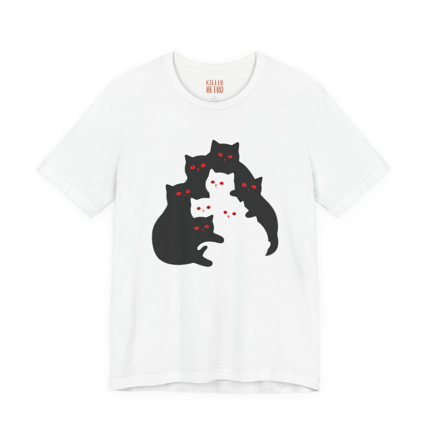 Cute Cat Family Unisex Jersey Tee