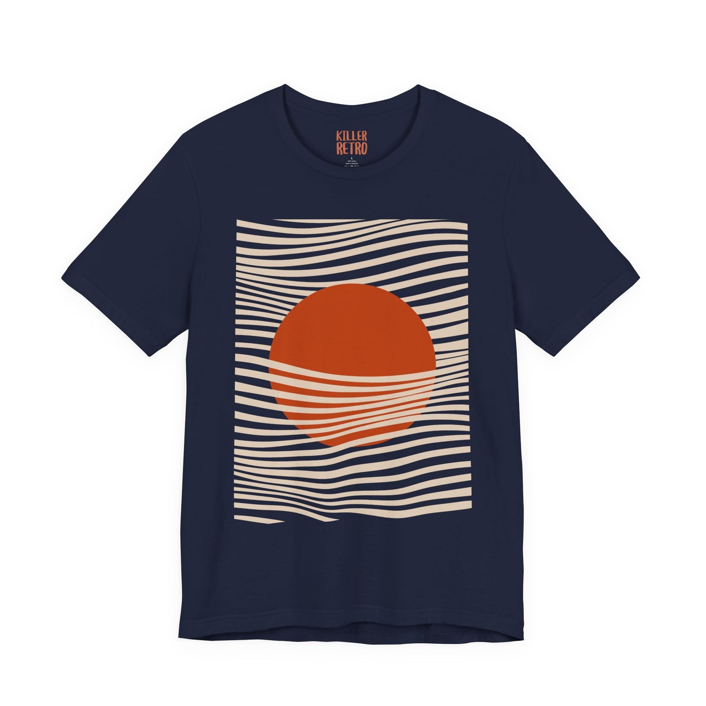 Retro Sunset Wave T-Shirt