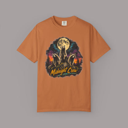 Retro Midnight Crew Raccoon T-shirt