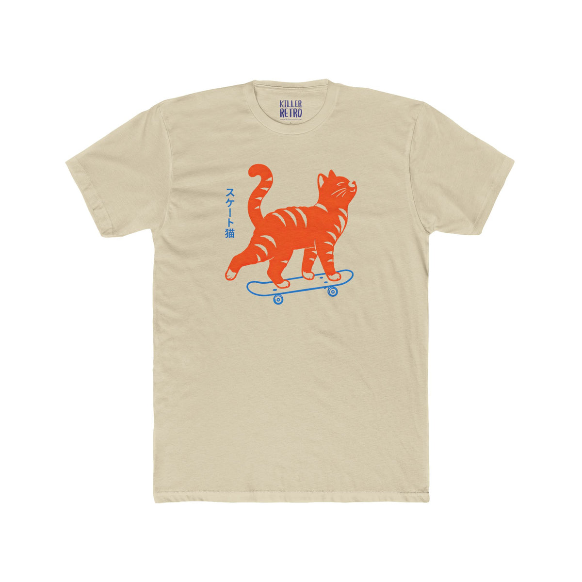 Skateboarding Cat Tee