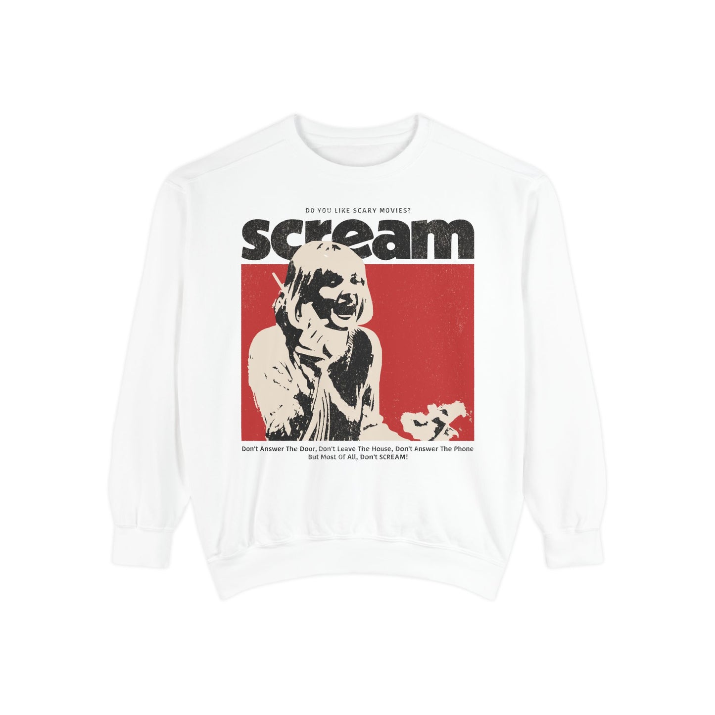 Scream Graphic Sweatshirt
