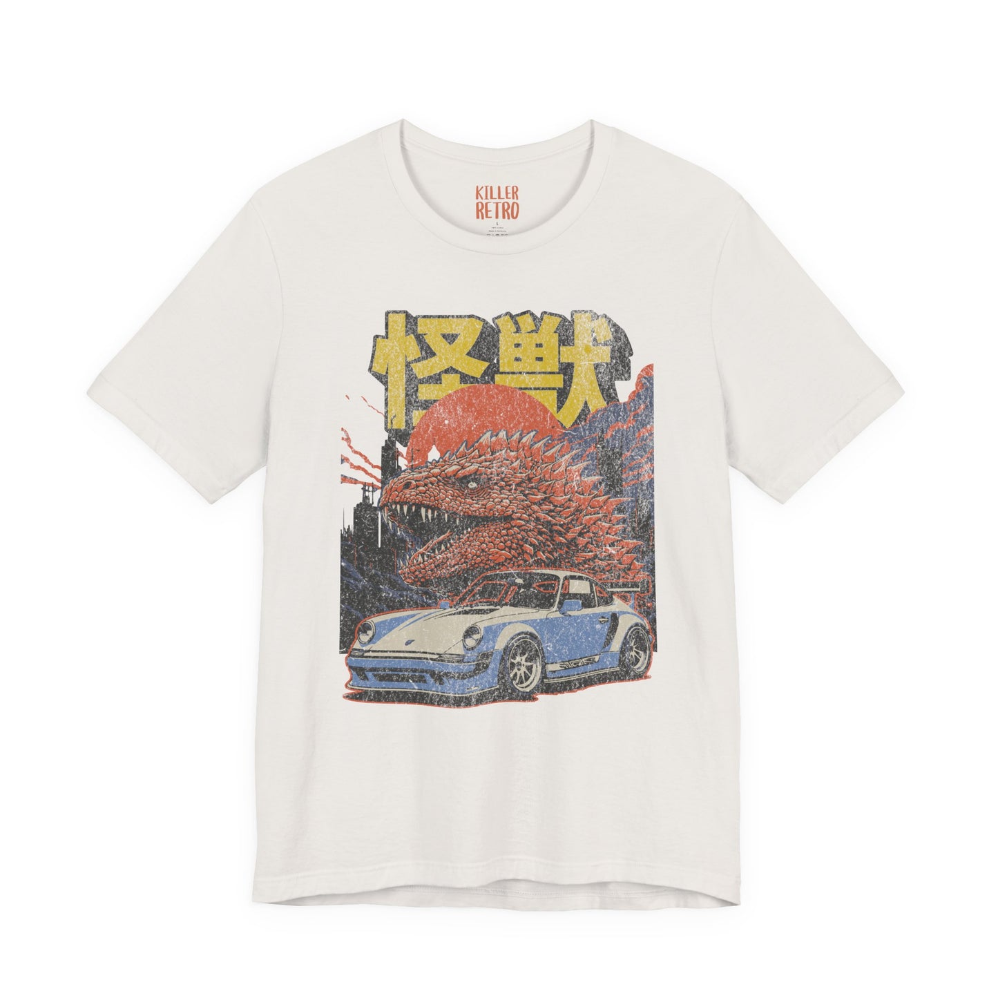 Retro Kaiju Monster Japanese Graphic Tee