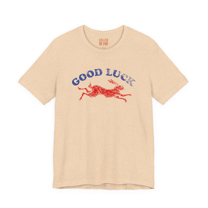 Lucky Charm Unisex Jersey Tee - Good Luck Design