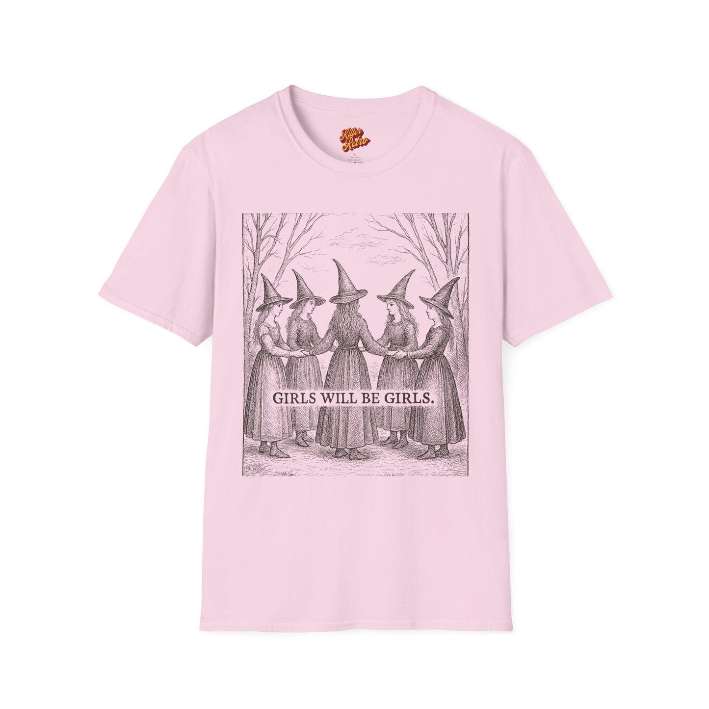 Witchy Vintage Tee - Girls Will Be Girls