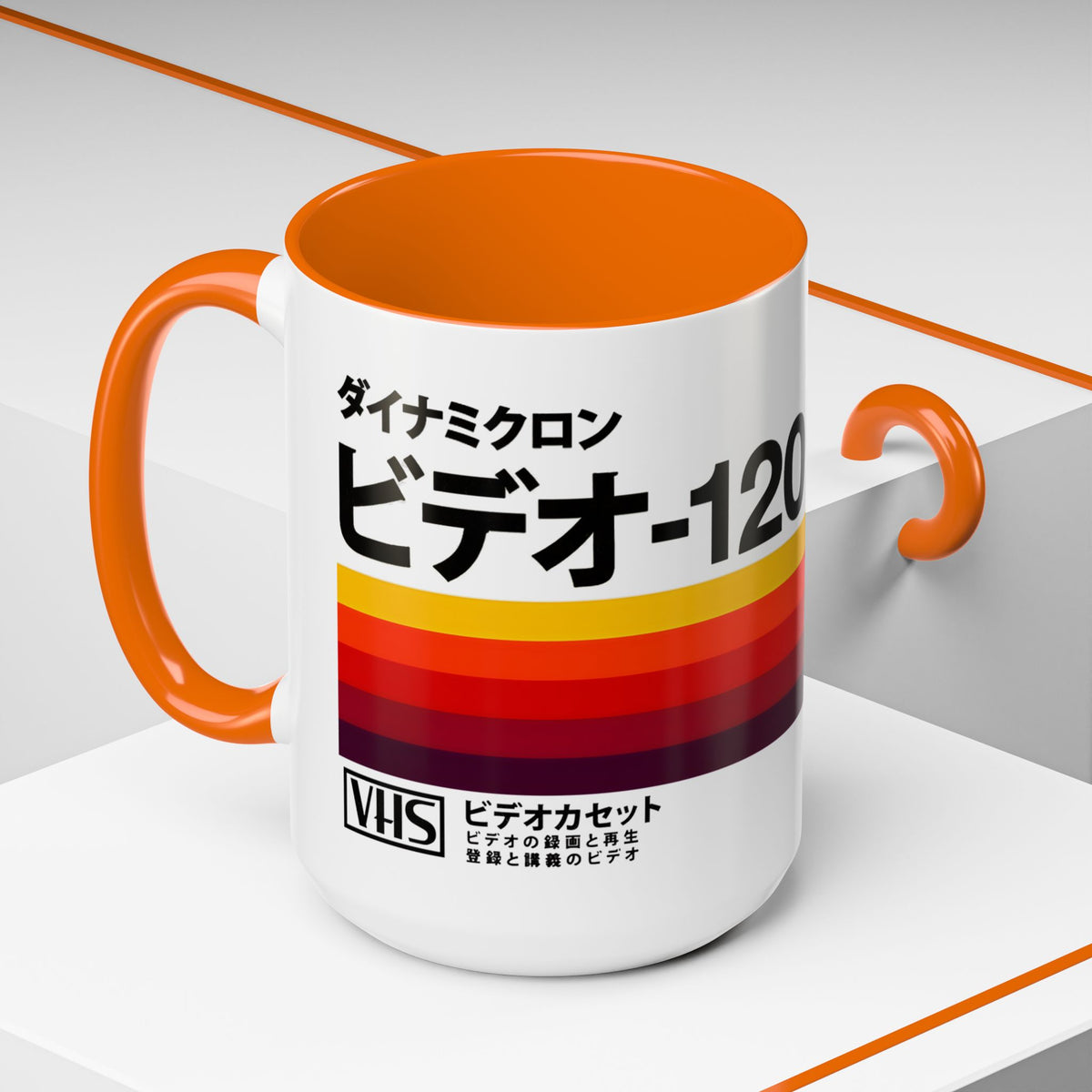 Retro Japanese VHS Tape Mug