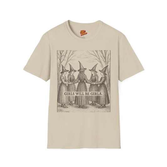 Witchy Vintage Tee - Girls Will Be Girls