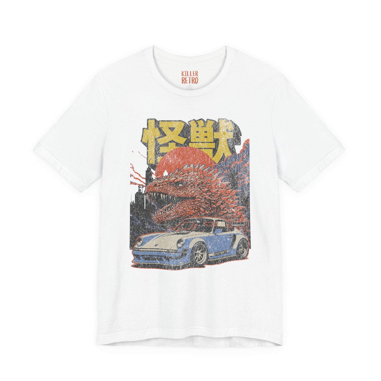 Retro Kaiju Monster Japanese Graphic Tee