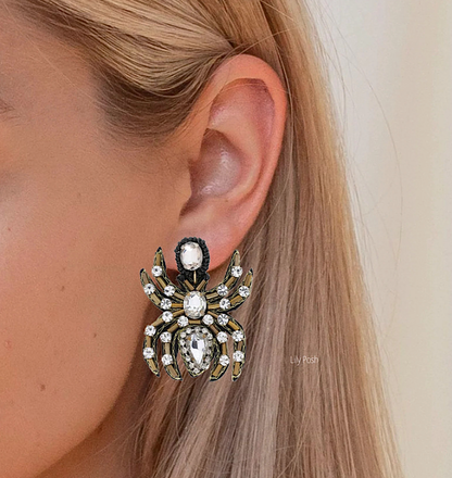 Lily Posh - Spider Seed Bead Earring 