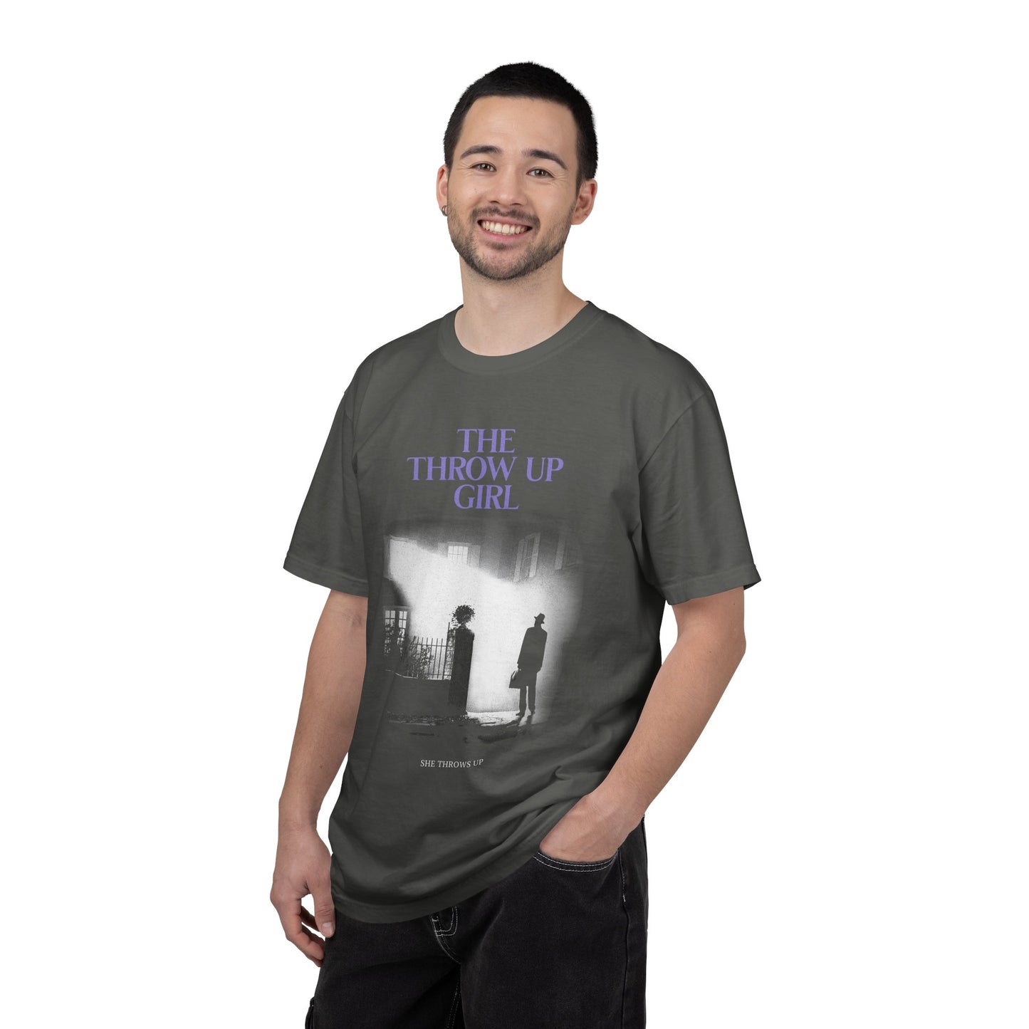 The Throw Up Girl Funny The Exorcist Meme T-shirt.