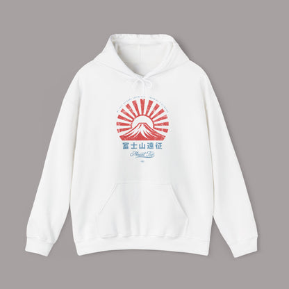 Mt. Fuji Hiking Japanese Vintage Style Hoodie