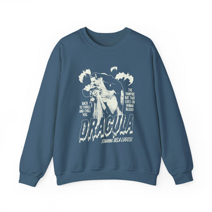 Vintage Dracula Halloween Horror Sweatshirt