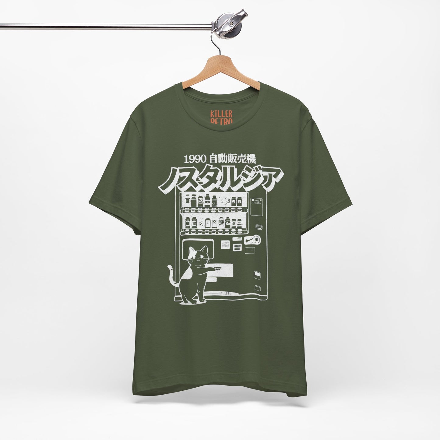 Nostalgia Cat Vending Machine Tee