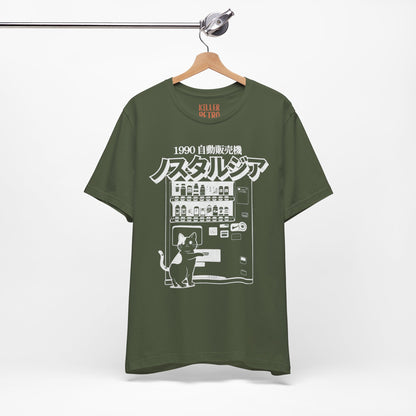 Nostalgia Cat Vending Machine Tee