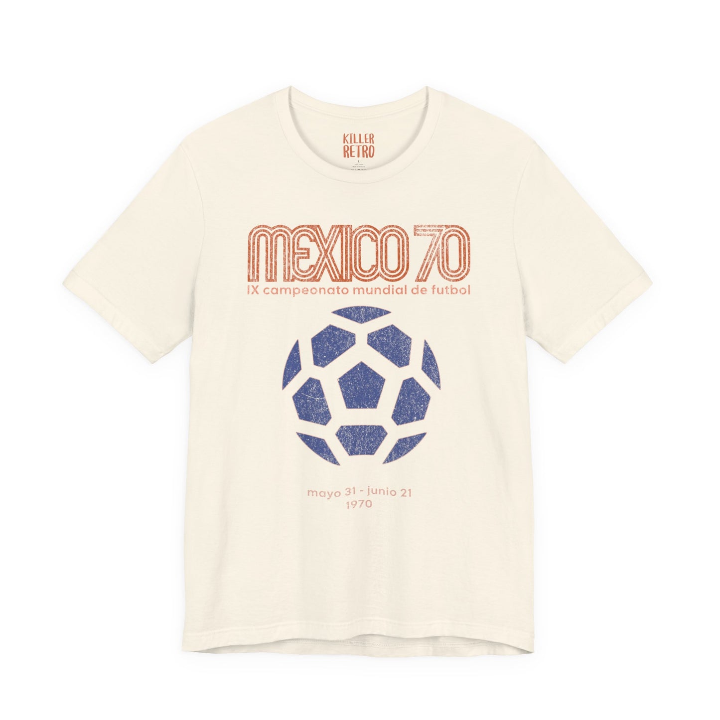Vintage Mexico 70 World Cup Soccer - Football Shirt.