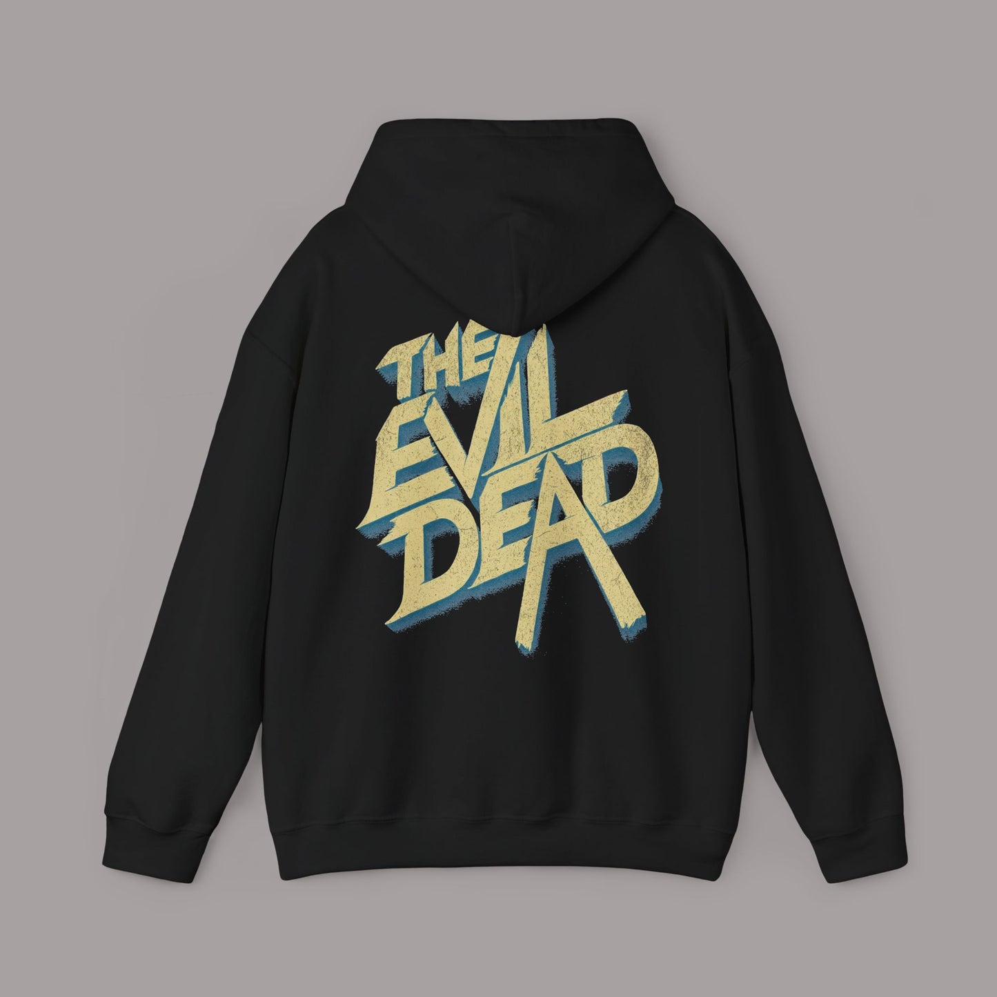 The Evil Dead Retro Logo Pullover Back Print Hoodie