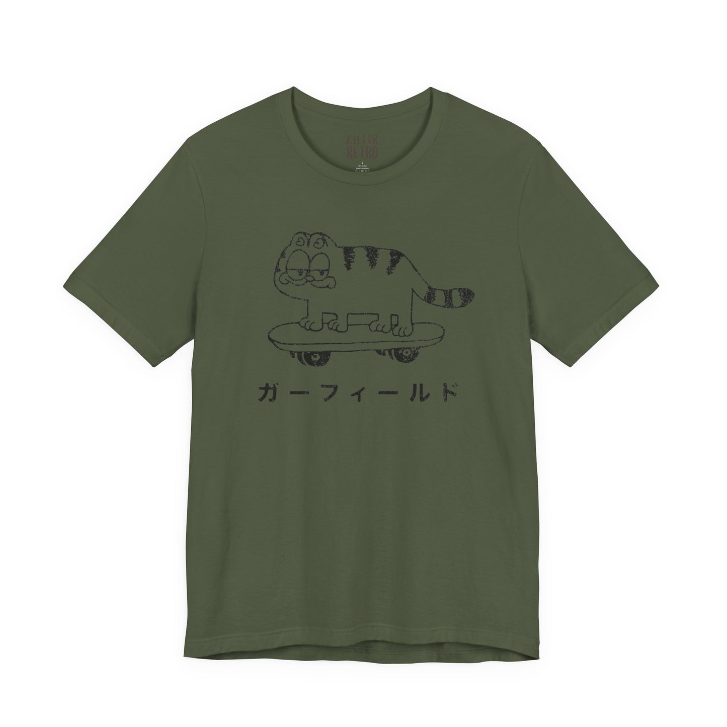 Japanese Garf Cat Skate Shirt