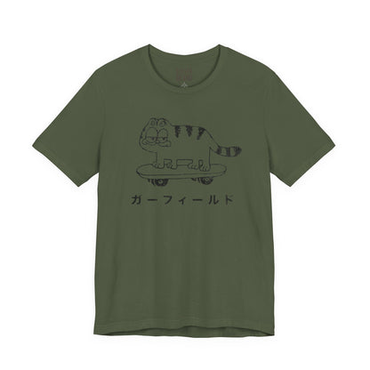 Japanese Garf Cat Skate Shirt