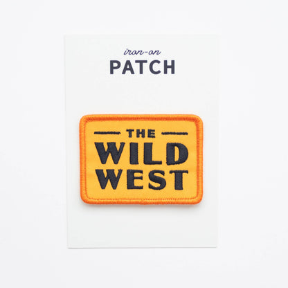 Union Made - The Wild West Embroidered Iron on Patch