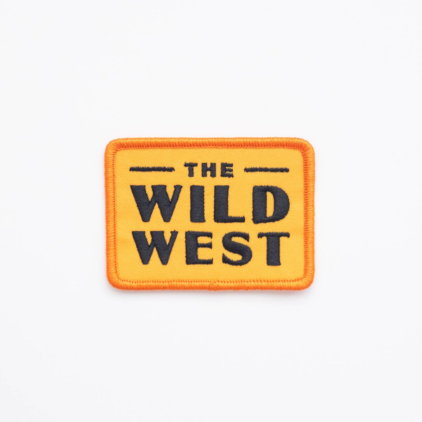 Union Made - The Wild West Embroidered Iron on Patch