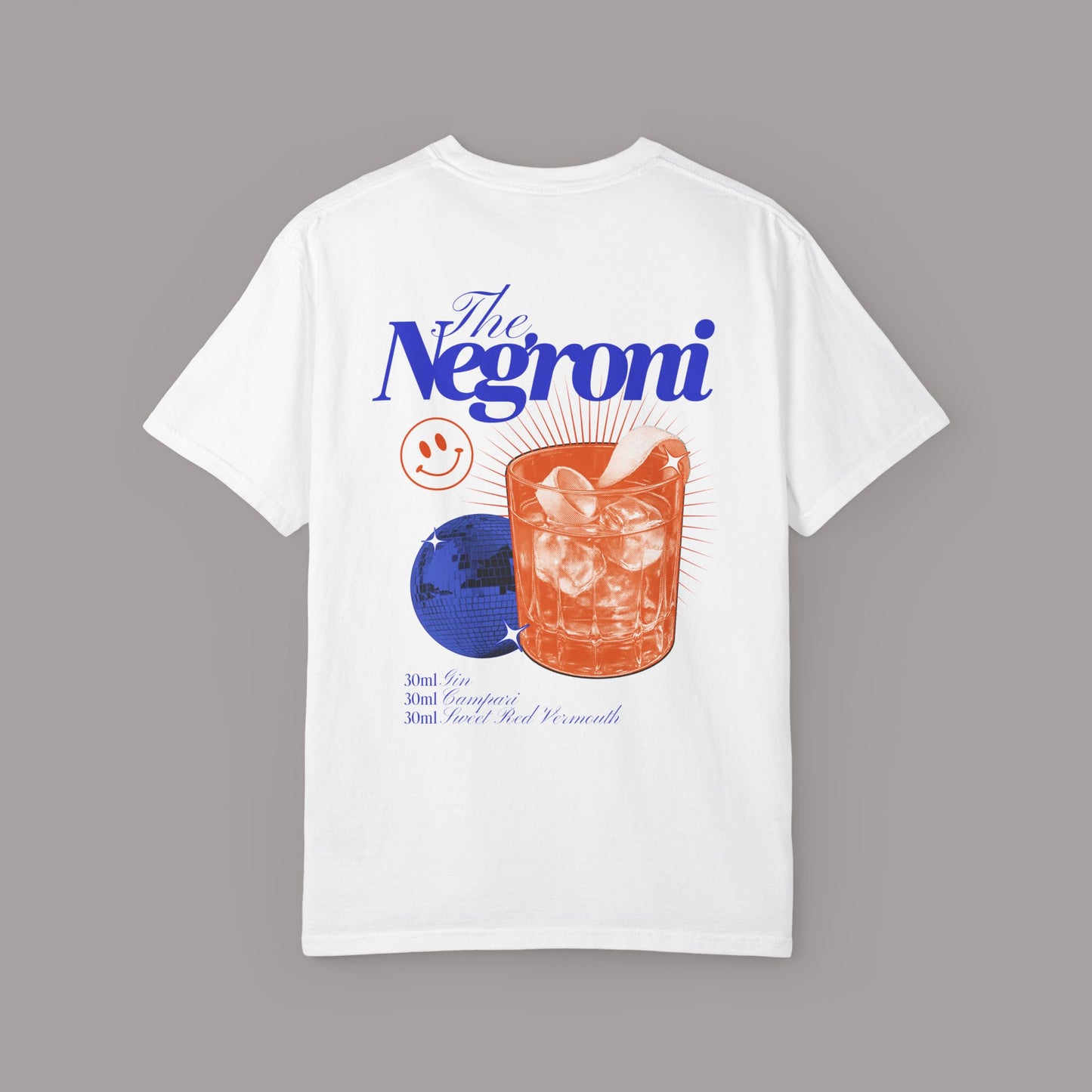 Unisex Retro Negroni Coctails T-shirt