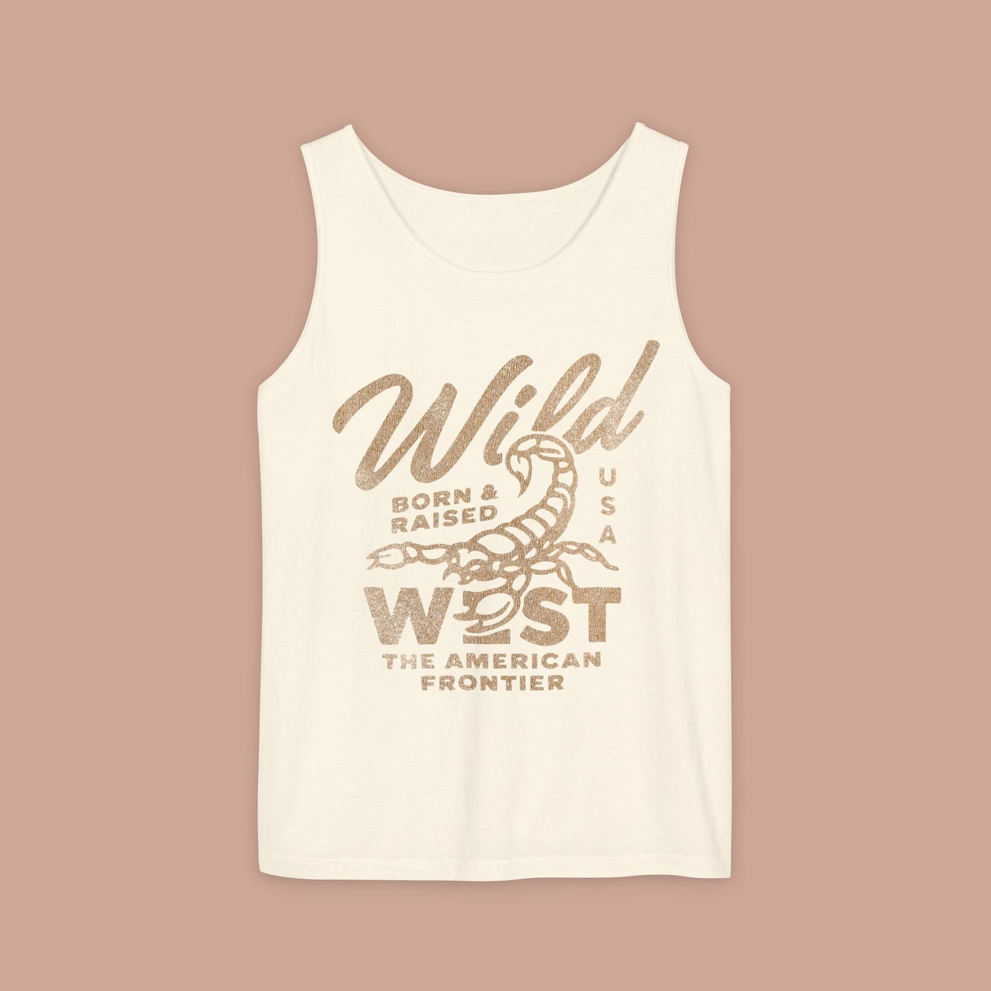 Vintage  Wild West Western Scorpion Tank Top