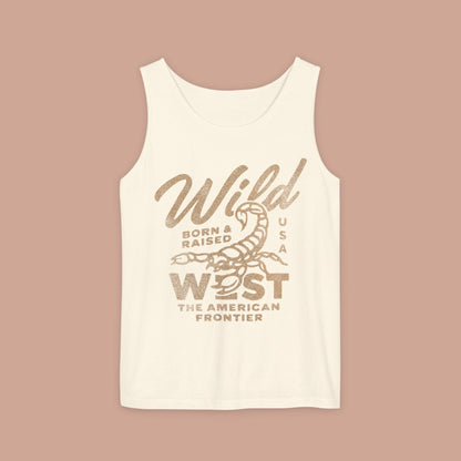 Vintage  Wild West Western Scorpion Tank Top