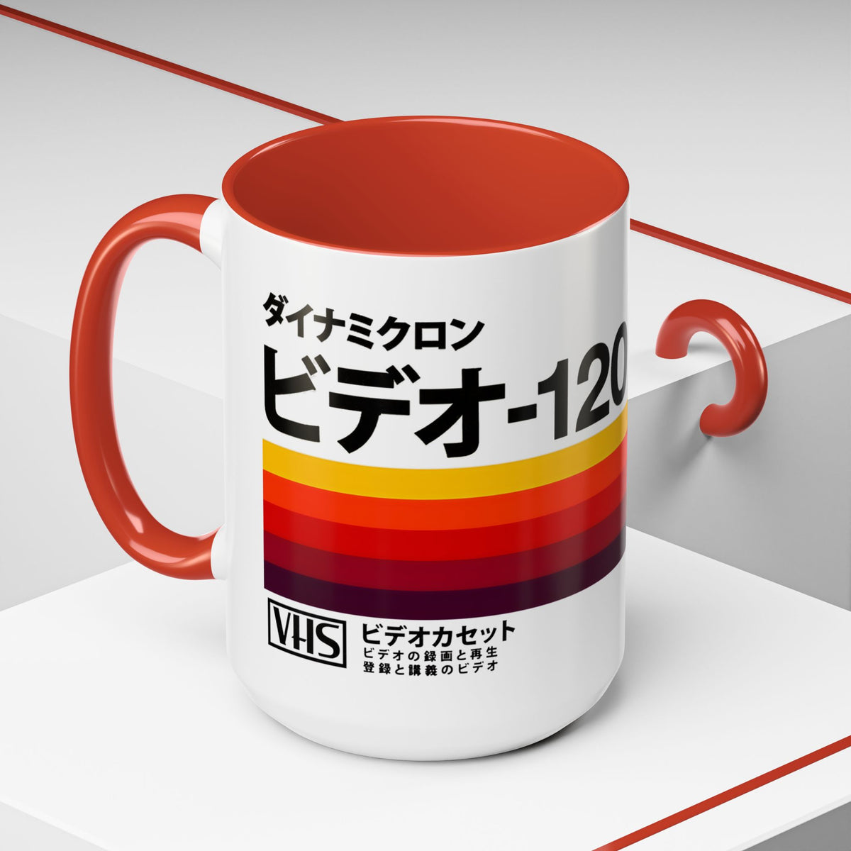 Retro Japanese VHS Tape Mug