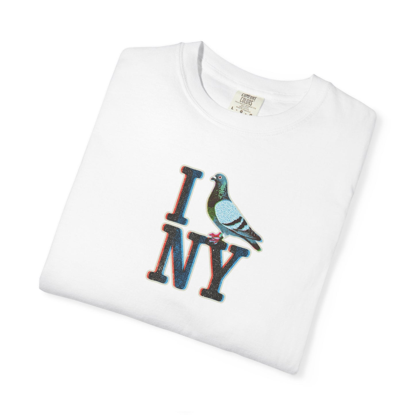 I (Pigeon) NY T-Shirt — Retro New York City Pigeon Tee