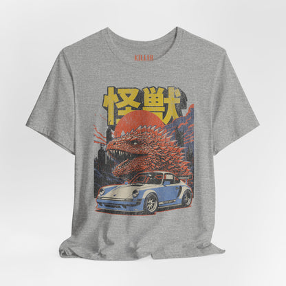 Retro Kaiju Monster Japanese Graphic Tee