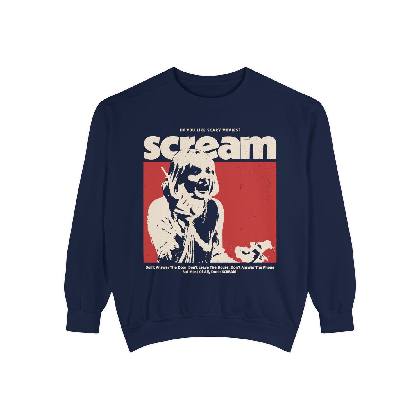 Scream Graphic Sweatshirt